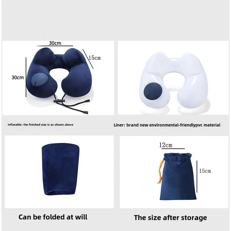 Avtoit | Neckiva Neck Pillow | Ergonomic & Ultra-light | Micro-Velours | Portable with Bag
