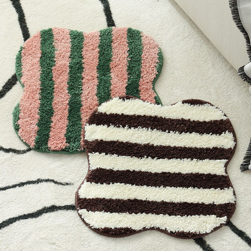 Avtoit | Quilted striped chair cushion