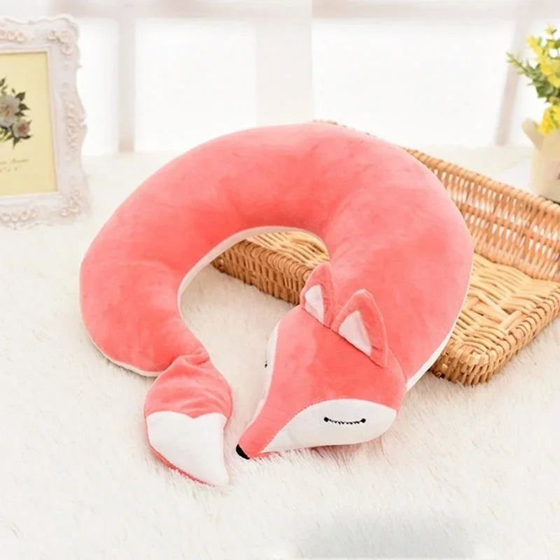 Avtoit | FoxyRest Neck Pillow | Cuddly Travel Companion | Cute Fox Design