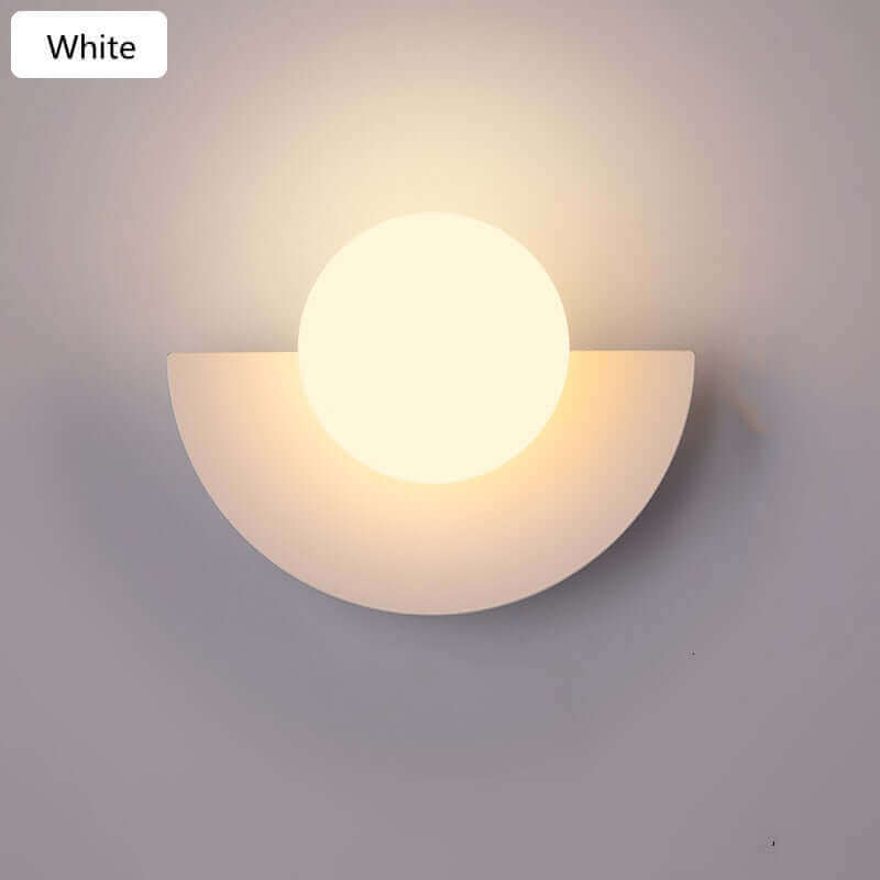 Avtoit | Half Moon Metal Wall Light. Available in 2 different sizes and various colors.