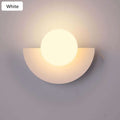 Avtoit | Half Moon Metal Wall Light. Available in 2 different sizes and various colors.