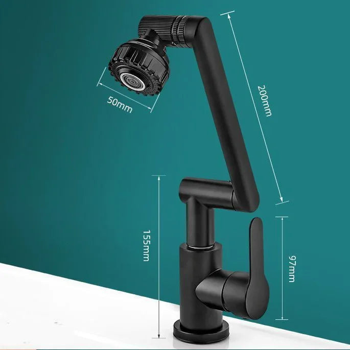 Avtoit | Splash-Proof Mechanical Universal Rotatable Arm Faucet