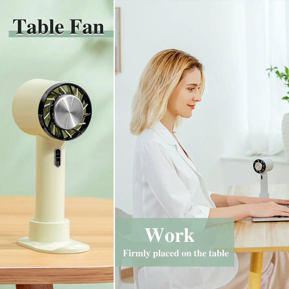 Avtoit | Portable Air Conditioner Cooling Fan | Compact, Lightweight & Ideal for Home, Office & Outdoor Use | Portable Handheld Fans