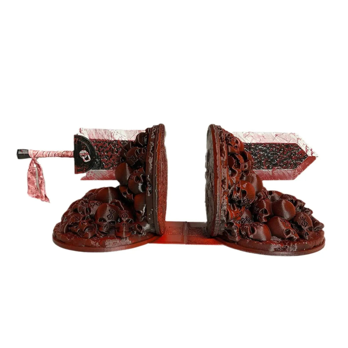 Avtoit | Berserk Bookends Angry Bookends Dragon Hunter Resin Craft Study Art Decorative Ornament Home Desk Bookshelf T4z7