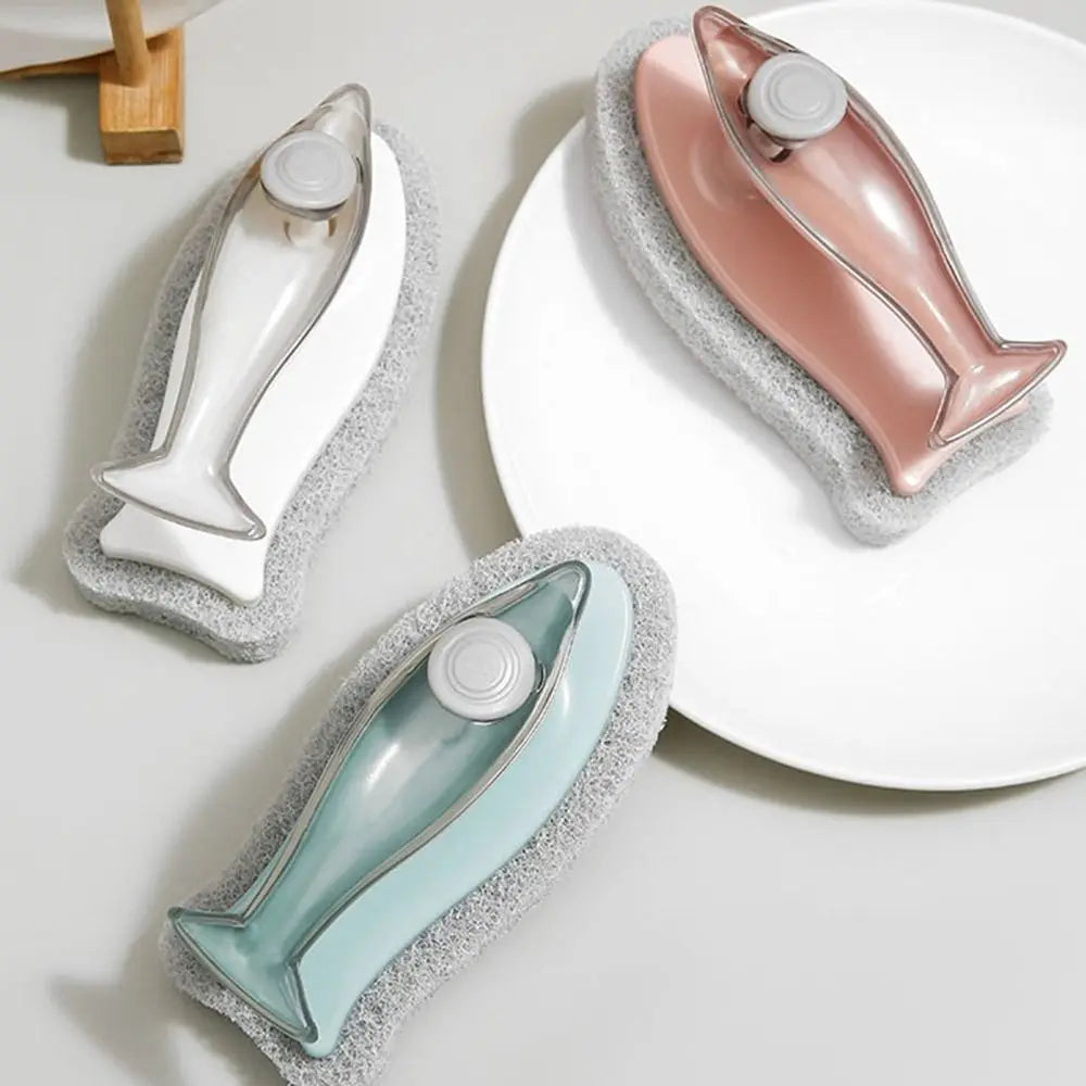 Avtoit | Soap Dispenser Dolphin-Shaped Kitchen Brush
