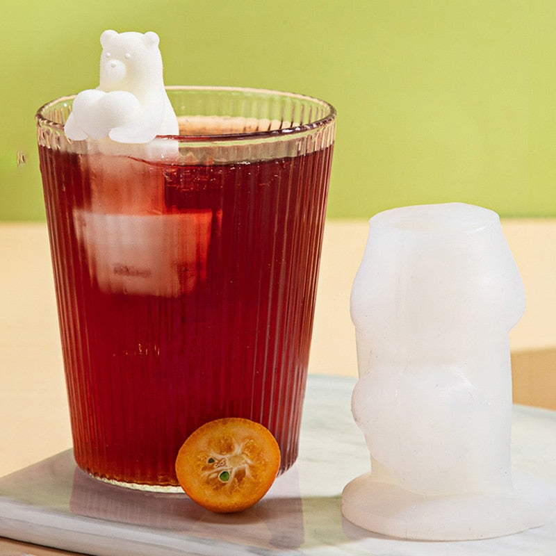 Avtoit | Heart Bear Hangable Ice Cube Mold