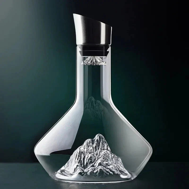 Avtoit | 1500ml Iceberg Decanter Creative lead-free crystal material luxury high-quality home red wine wine distributor decanter wine jug
