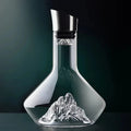 Avtoit | 1500ml Iceberg Decanter Creative Lead-Free Crystal Material Luxury High-Quality Home Red Wine Distributor Decanter Wine Jug