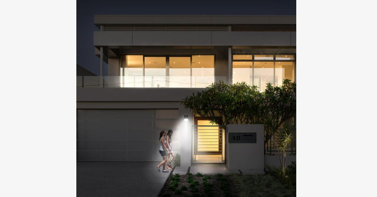 Avtoit | Solar LED Sensor Wall Lamp – Do your part for the environment and increase safety in your area