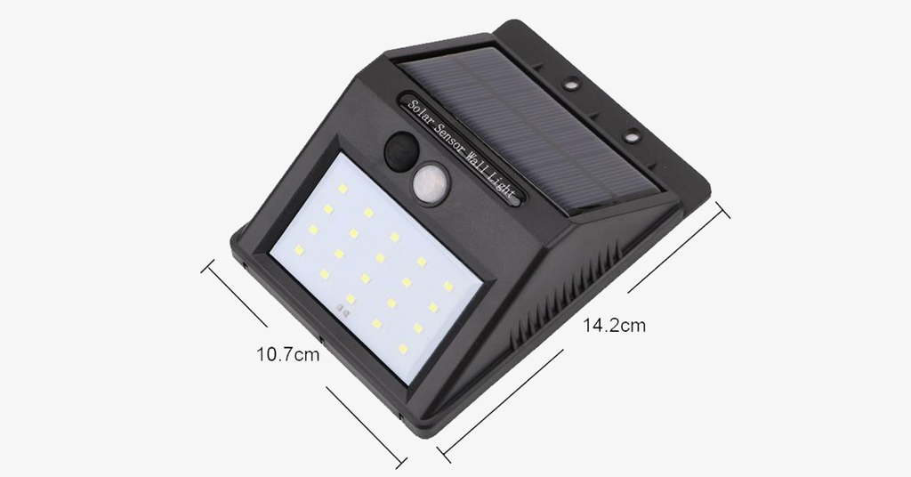 Avtoit | Solar LED Sensor Wall Lamp – Do your part for the environment and increase safety in your area