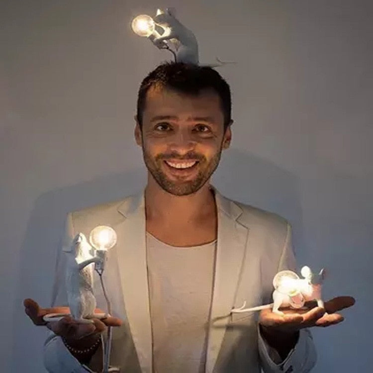 Avtoit | Jerry - Mouse lamp | Original lamp for home