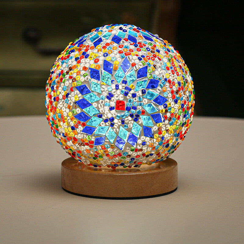 Avtoit | BohoGlow – Modern Bohemian Table Lamp with USB Charging