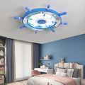 Avtoit | NautiGlow Children's Room LED Ceiling Lamp | Sailboat Design | Cartoon Style | Ambient Lighting