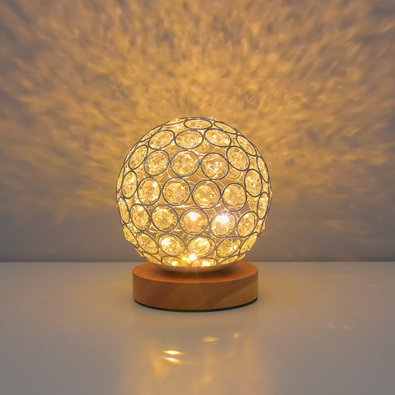 Avtoit | Modern Minimalist Round USB rechargeable LED table lamp