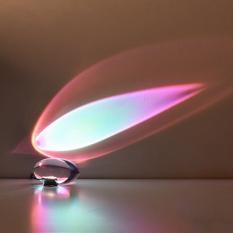 Avtoit | Creative Crystal Projection Angel Eyes LED Table Lamp