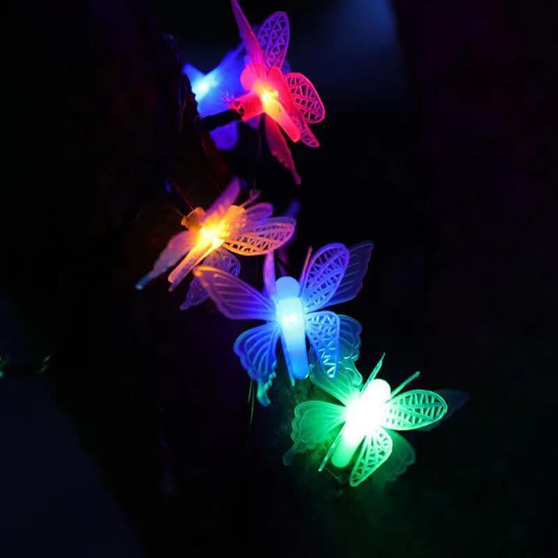 Avtoit | Luminelle LED String Lights | Butterfly Design | For Garden, Balcony & Terrace | Outdoor Decor