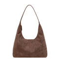 Avtoit | Suede messenger bag with large capacity