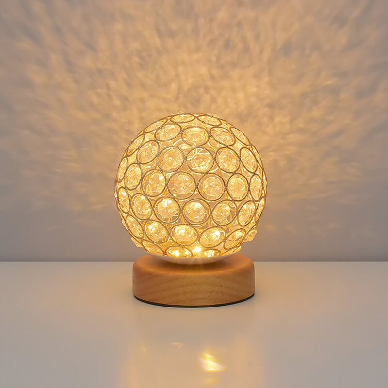 Avtoit | Modern Minimalist Round USB rechargeable LED table lamp