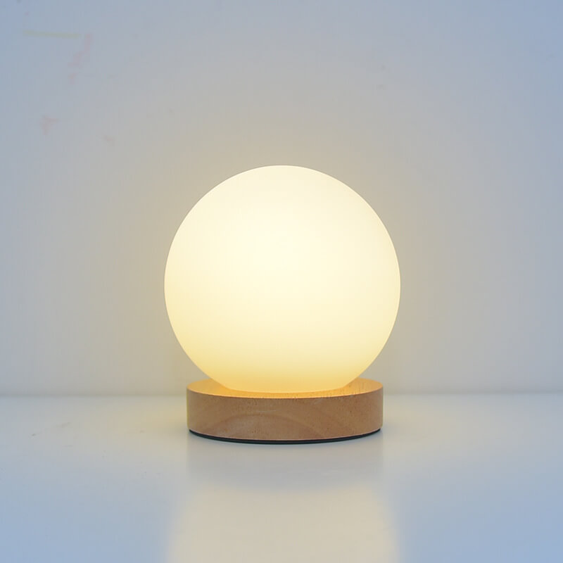 Avtoit | LumoAura USB LED Table Lamp | Rechargeable | Warm Light | Minimalist Design for Home