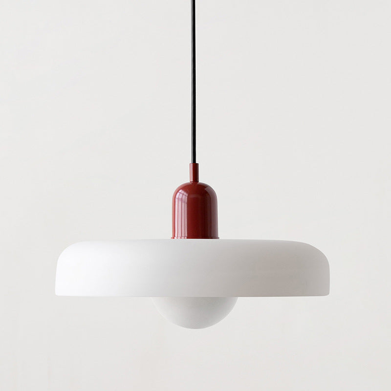Avtoit | Coloured Glass Pendant Light – Elegant Bauhaus-Style Hanging Lamp for Living Room & Dining Area