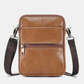 Avtoit | Men’s Small Genuine Leather Shoulder Bag – Compact Crossbody with Adjustable Strap