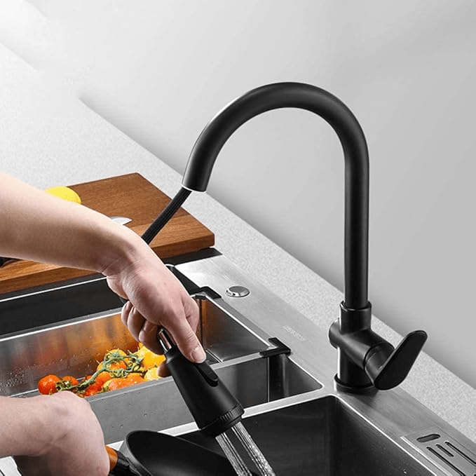 Avtoit | Modern kitchen faucet with touch sensor and pull-out spout