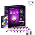 Avtoit | CP01 Outdoor WIFI Smart APP Control Garden Light Music Synchronization Outdoor Ground Lights (US Plug)