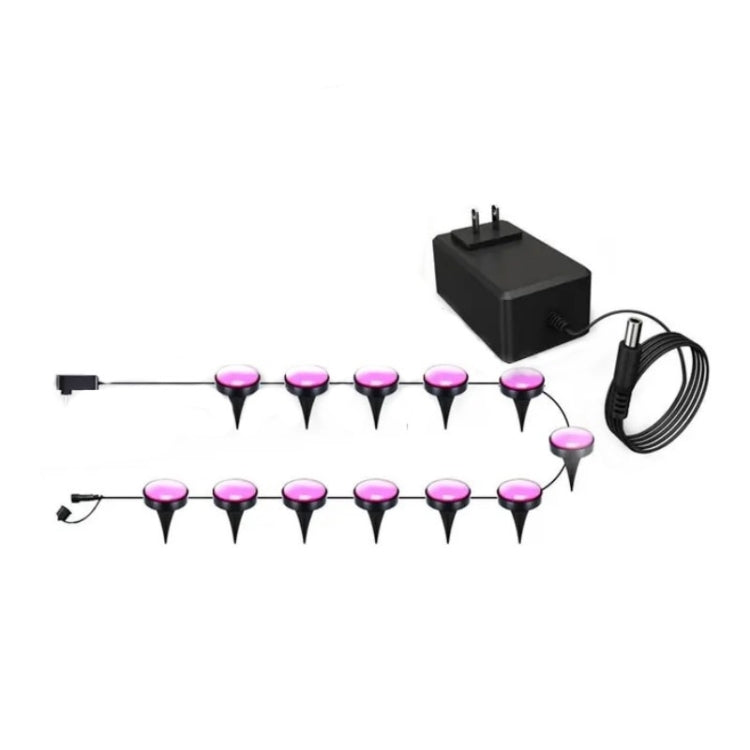 Avtoit | CP01 Outdoor WIFI Smart APP Control Garden Light Music Synchronization Outdoor Ground Lights (US Plug)