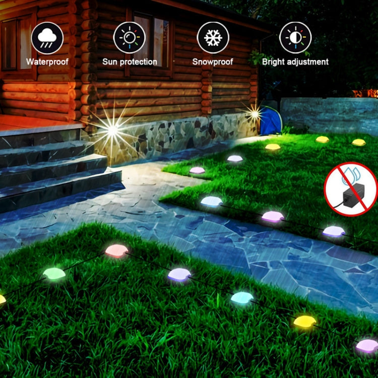 Avtoit | CP01 Outdoor WIFI Smart APP Control Garden Light Music Synchronization Outdoor Ground Lights (US Plug)