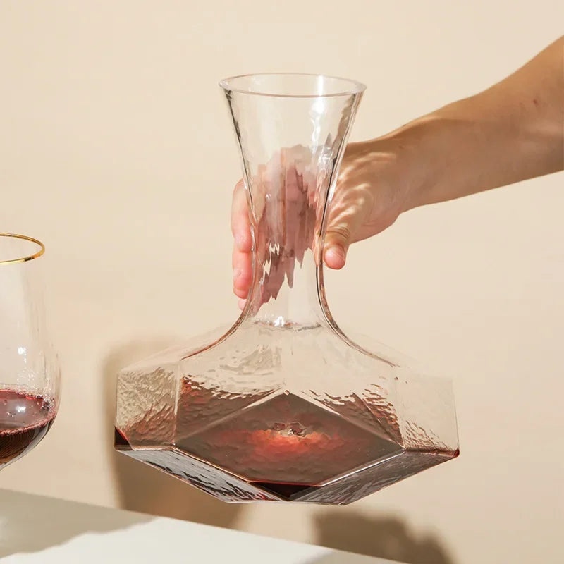 Avtoit | Irregular Crystal Glass Wine Decanter