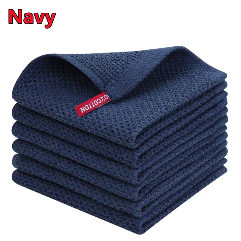 Avtoit | EcoWaffle Dish Towel | 100% Cotton | Absorbent & Quick-Drying | Honeycomb Design