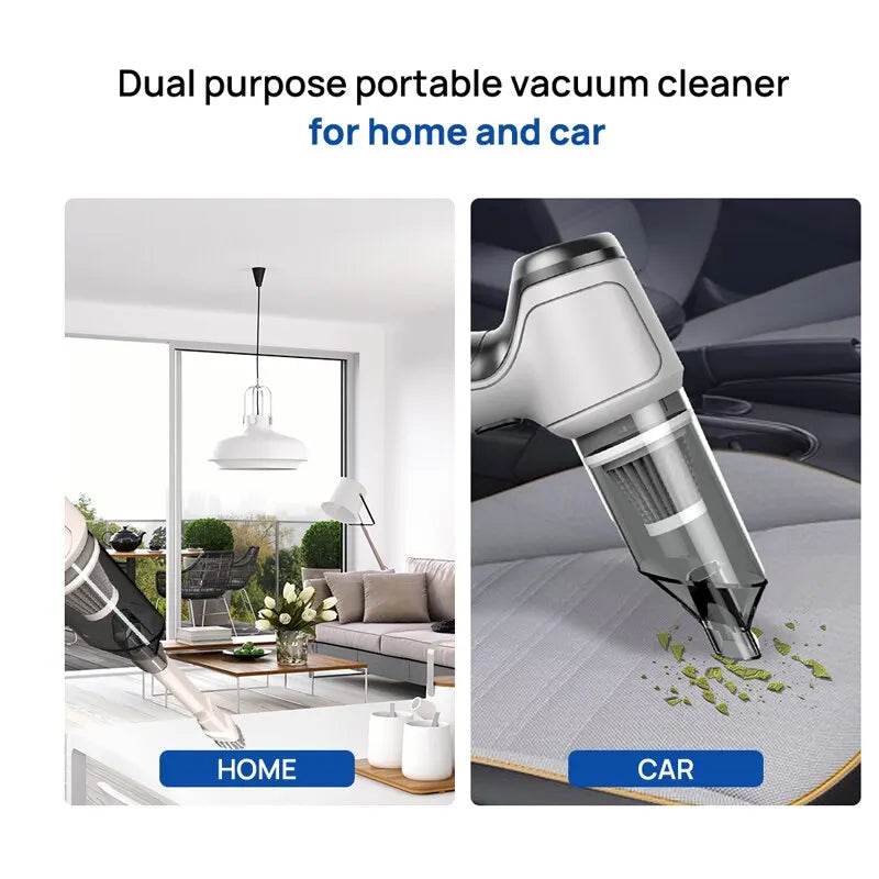 Avtoit | 3in1 Strong Suction Wireless Handheld Vacuum Cleaner