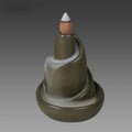 Avtoit | Black River Ceramic Backflow Incense Burner