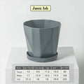 Avtoit | Nordika Planter | Scandinavian Design | Durable Resin | For Plants & Decoration