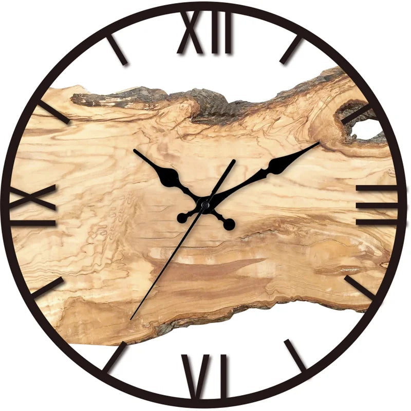 Avtoit | Silent wall clock made of acrylic and wood