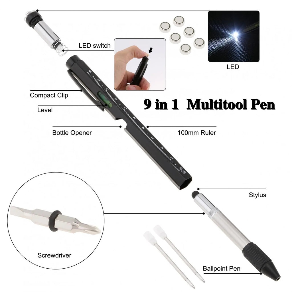 Avtoit | 9in1 Multifunctional Task Master Pen