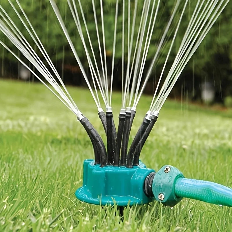 Avtoit | 12-in-1 Garden Irrigation System – Adjustable Sprinkler with 360-Degree Irrigation
