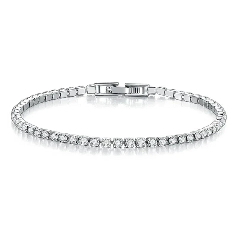 Avtoit | Tennis Bracelet – Shine with Attitude: Elegance in Sterling Silver and Hip-Hop Flair!