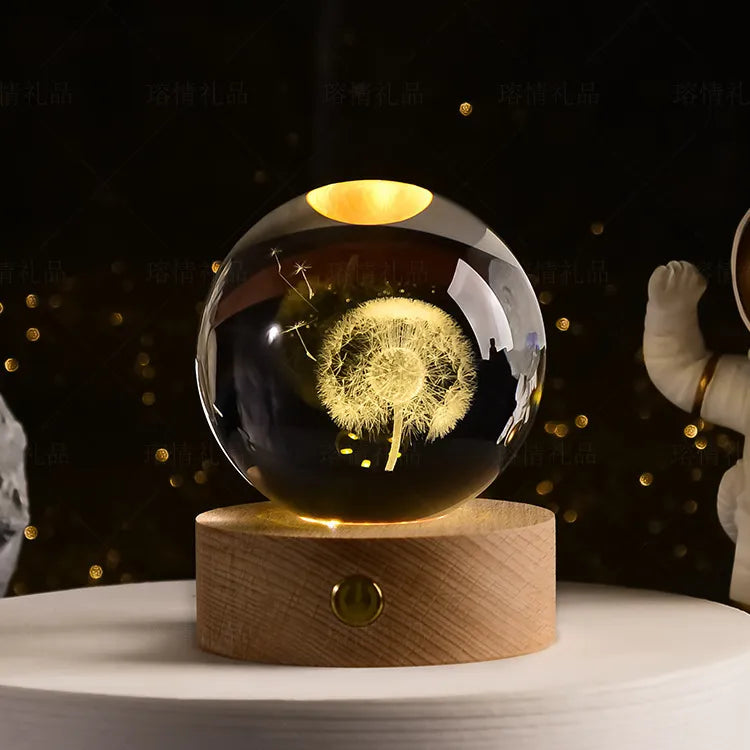 Avtoit | Glowing 3D Crystal Night Lights – Unique Gifts for All Occasions