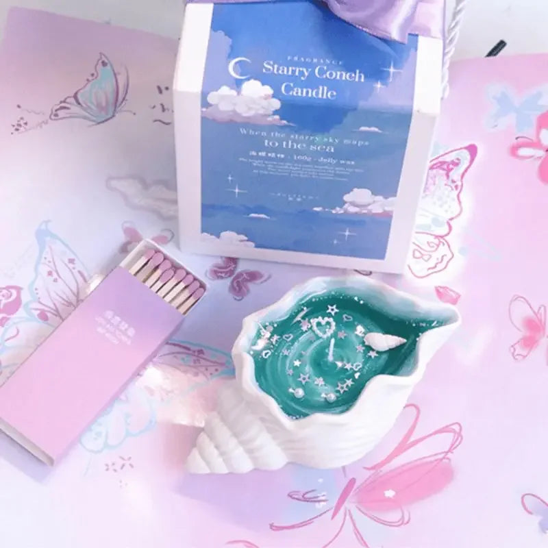 Avtoit | Handmade Sea Shell Starfish Aromatherapy Candle