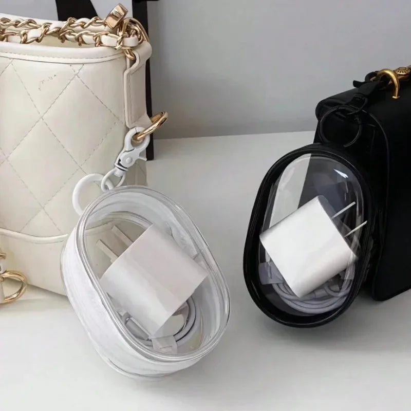 Avtoit | Podlette Mini Bag | Transparent & Waterproof | With Carabiner & Zipper