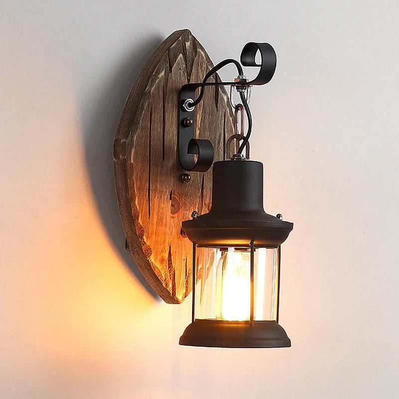 Avtoit | Retro Lantern Lamp Industrial Lantern Wall Light