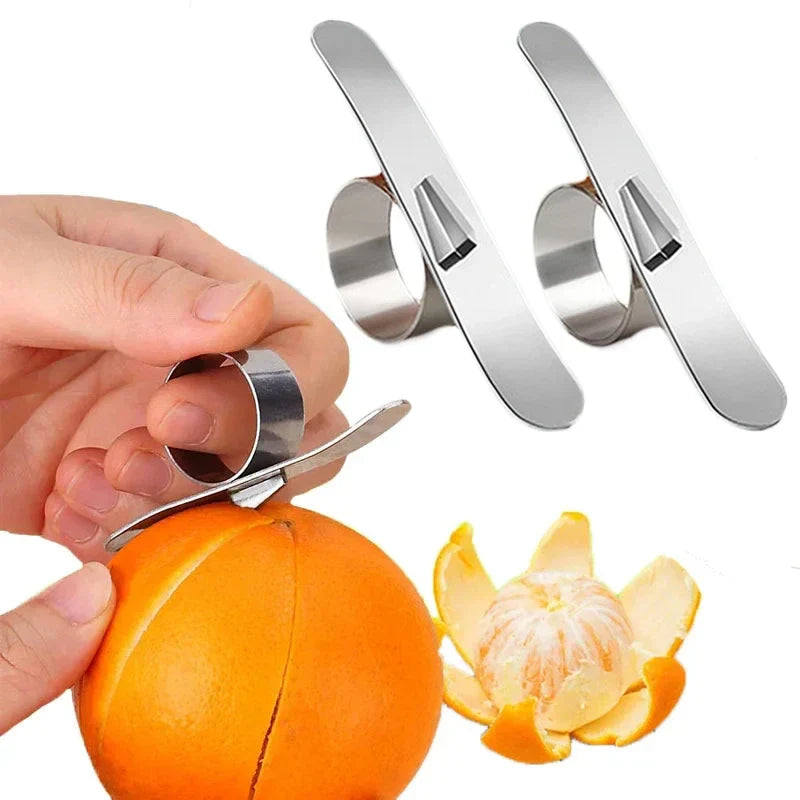 Avtoit | Stainless Steel Finger Easy Fruit Orange Peeler