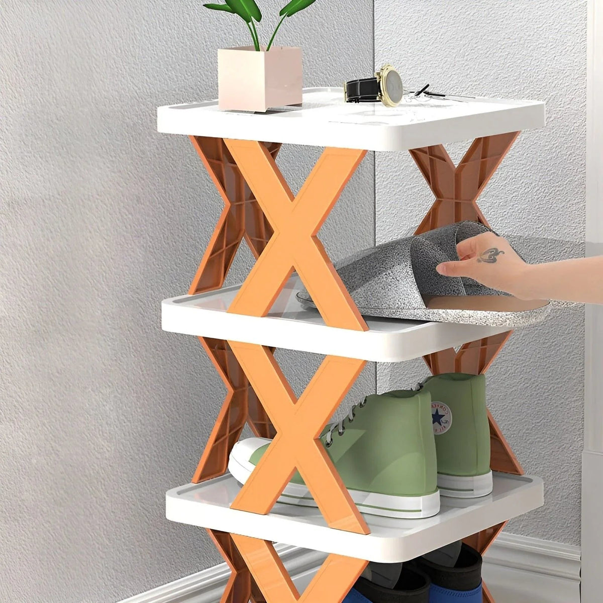 Avtoit | Multifunctional and Foldable Shoe Rack for Space-Saving Storage