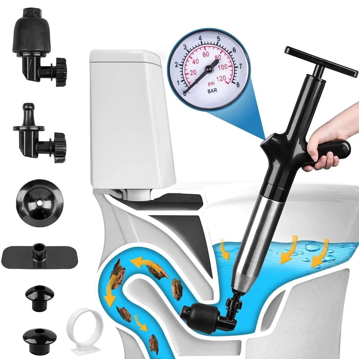 Avtoit | Drain Zap Instant No-Mess Toilet Unclogger
