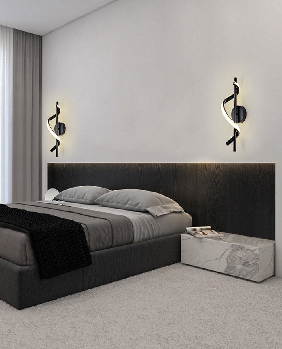 Avtoit | SpiralLume – Minimalist LED Wall Light with a Modern Edge