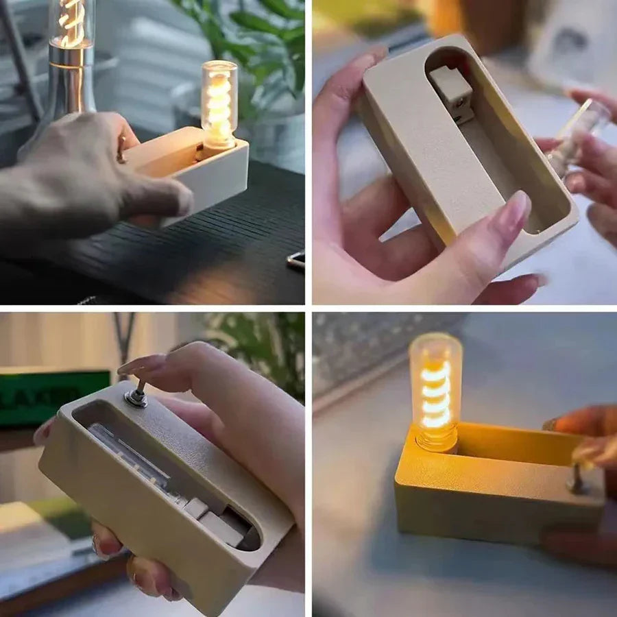 Avtoit | Mechanical Flip Rechargeable Night Lamp