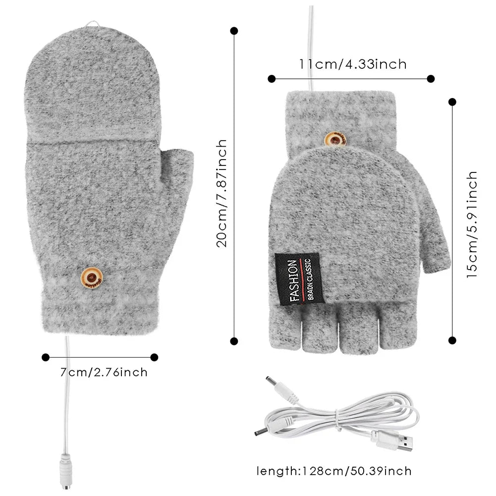 Avtoit | USB rechargeable warm wave heated gloves