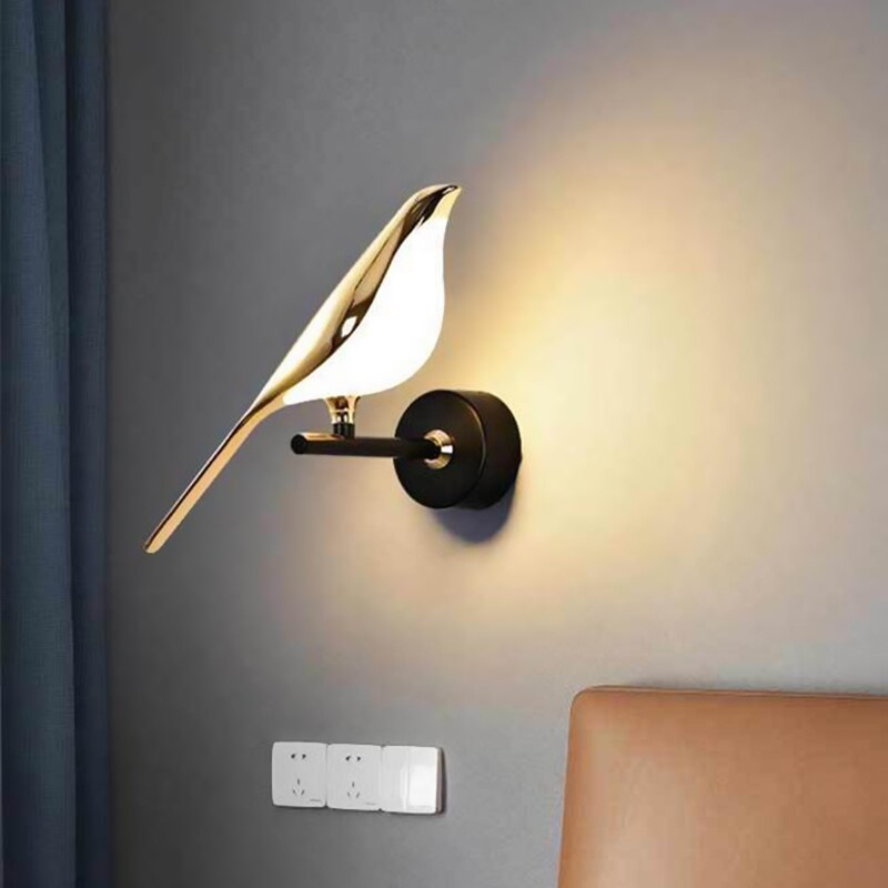 Avtoit | Modern Nordic Wall Bird Lamp