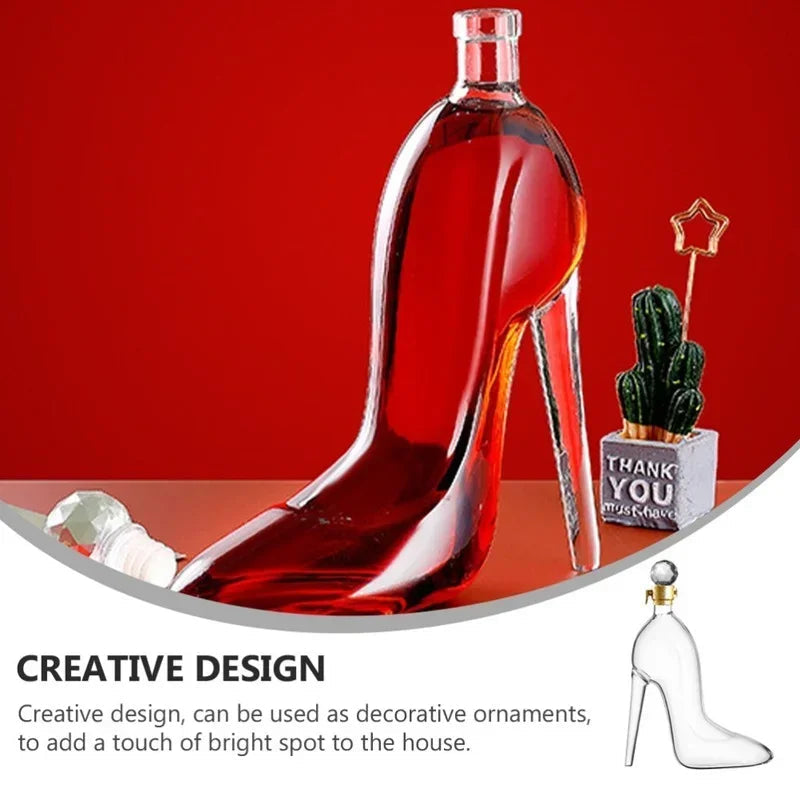 Avtoit | High Heel Fancy Glass Wine Decanter